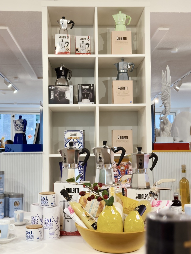 Bialetti Mokka-Kannen und italienische Feinkost im Glüxstern